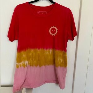 Big Bud Press tie dye t-shirt unisex size S